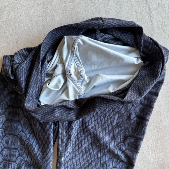 Niyama Sol Live Laugh Love Snake Skin Print Leggings Size M - Picture 5 of 11